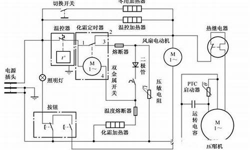 西门子冰箱电路图_西门子冰箱电路图工作原理图