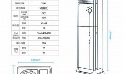 2p柜式空调尺寸_柜式2p空调适合多大面积房间
